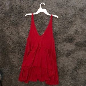 Urban Outfitters red tank top